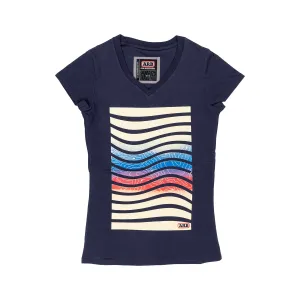 ARB Ladies Contours Tee Navy