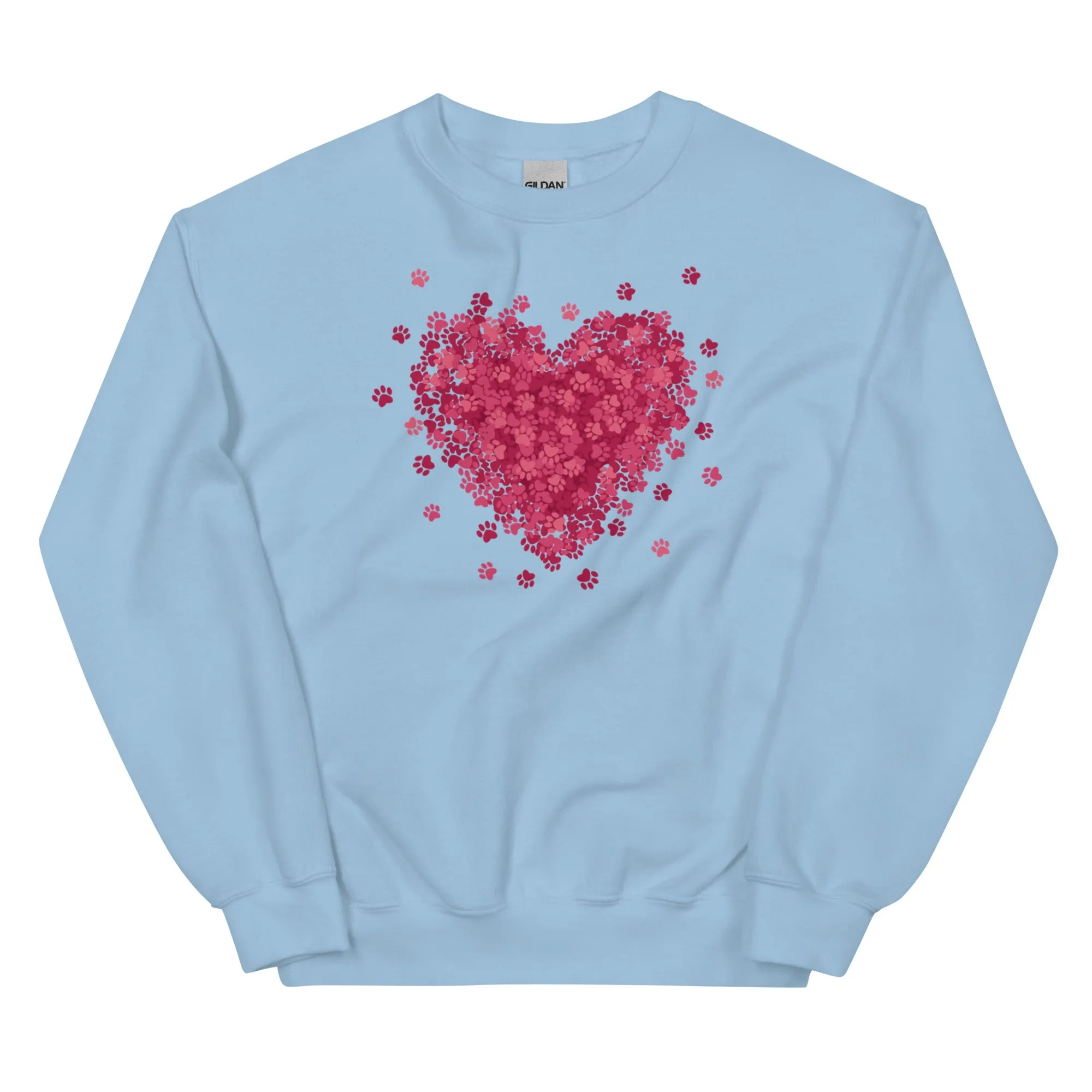 Bursting with Paw Love Crewneck Sweatshirt