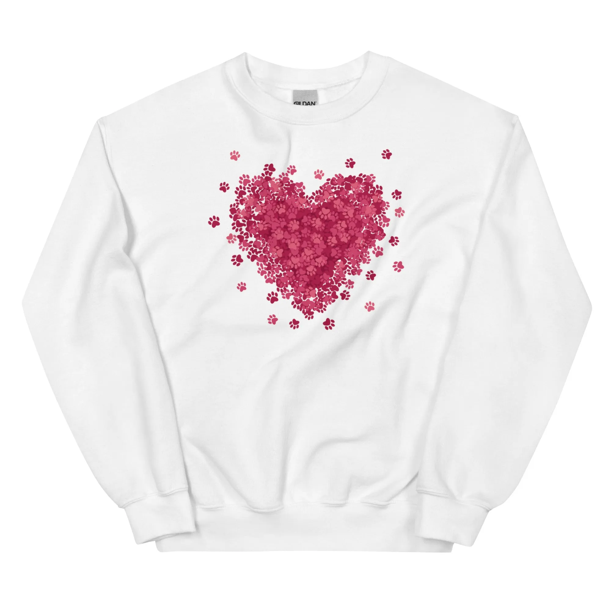 Bursting with Paw Love Crewneck Sweatshirt