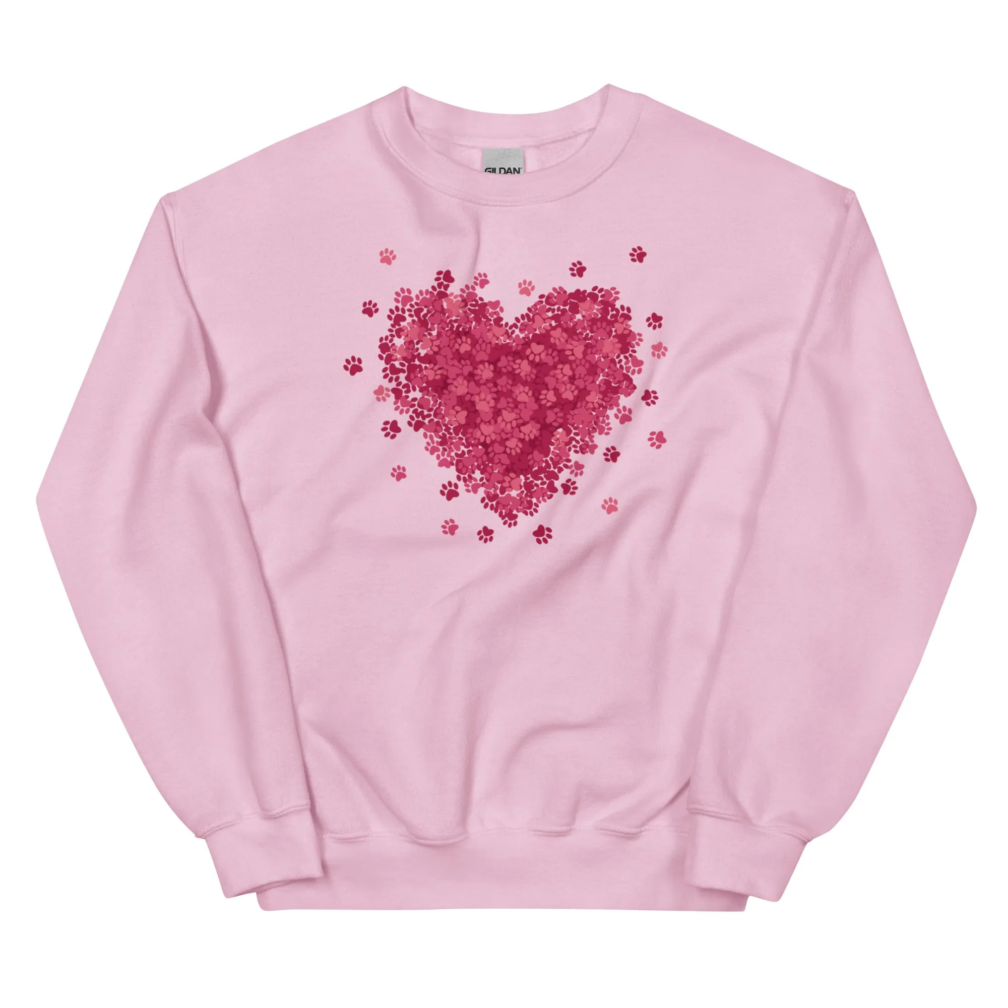 Bursting with Paw Love Crewneck Sweatshirt