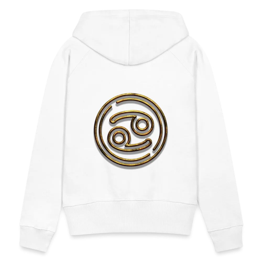 Cancer 3D Gold Women’s Premium Hoodie