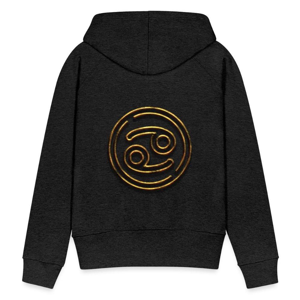 Cancer 3D Gold Women’s Premium Hoodie