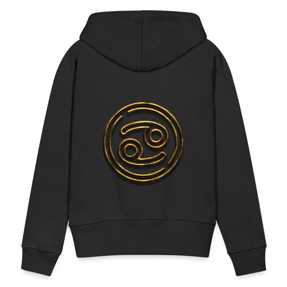 Cancer 3D Gold Women’s Premium Hoodie