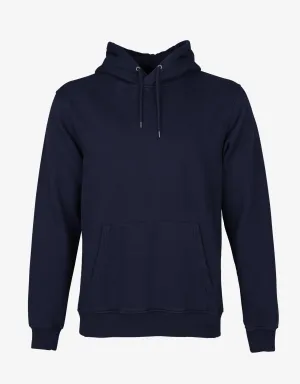 Classic Organic Hood - Navy Blue