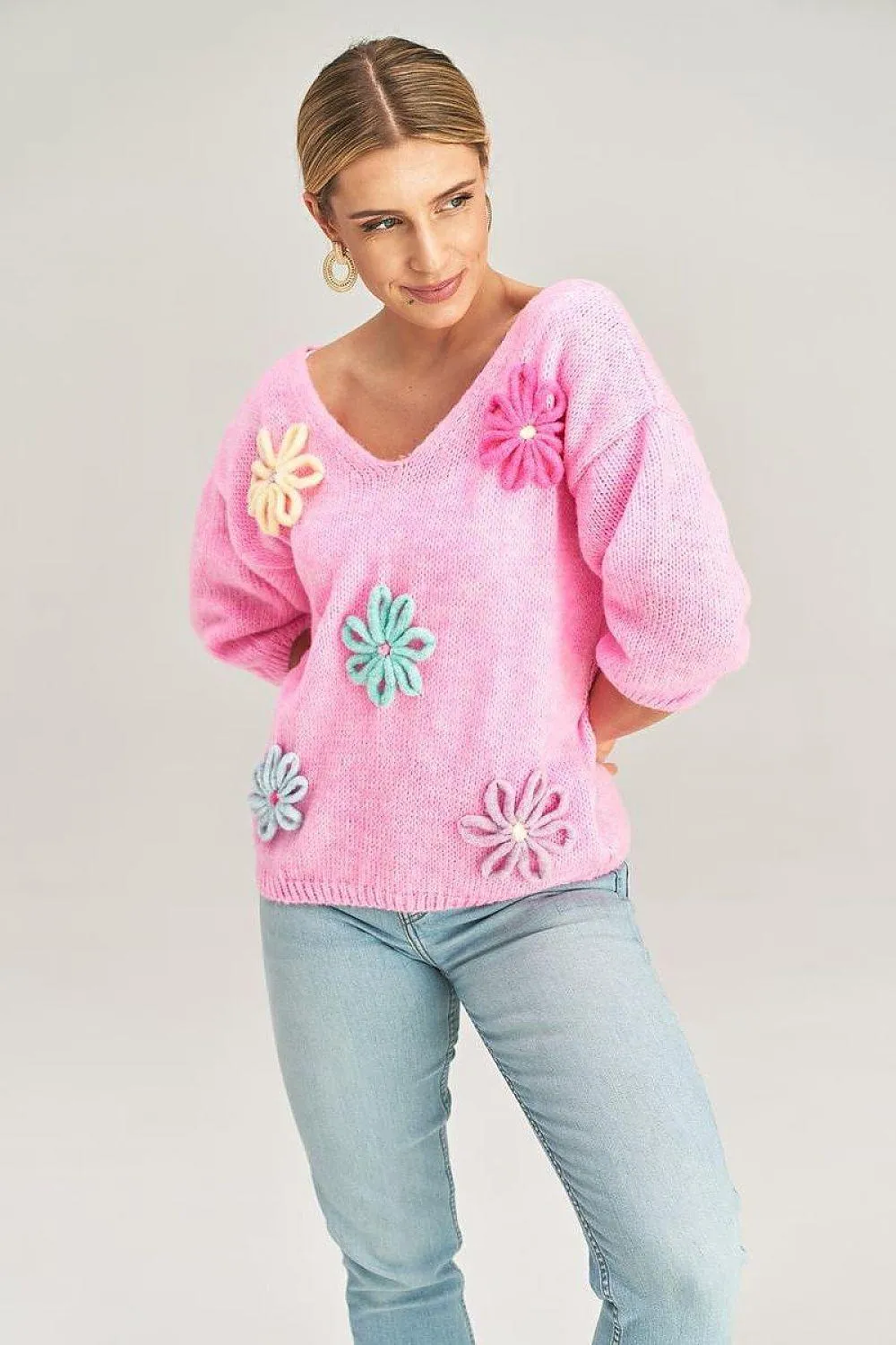 Cozy Elegance Knit Sweater - Luxurious Fabric for Everyday Wear