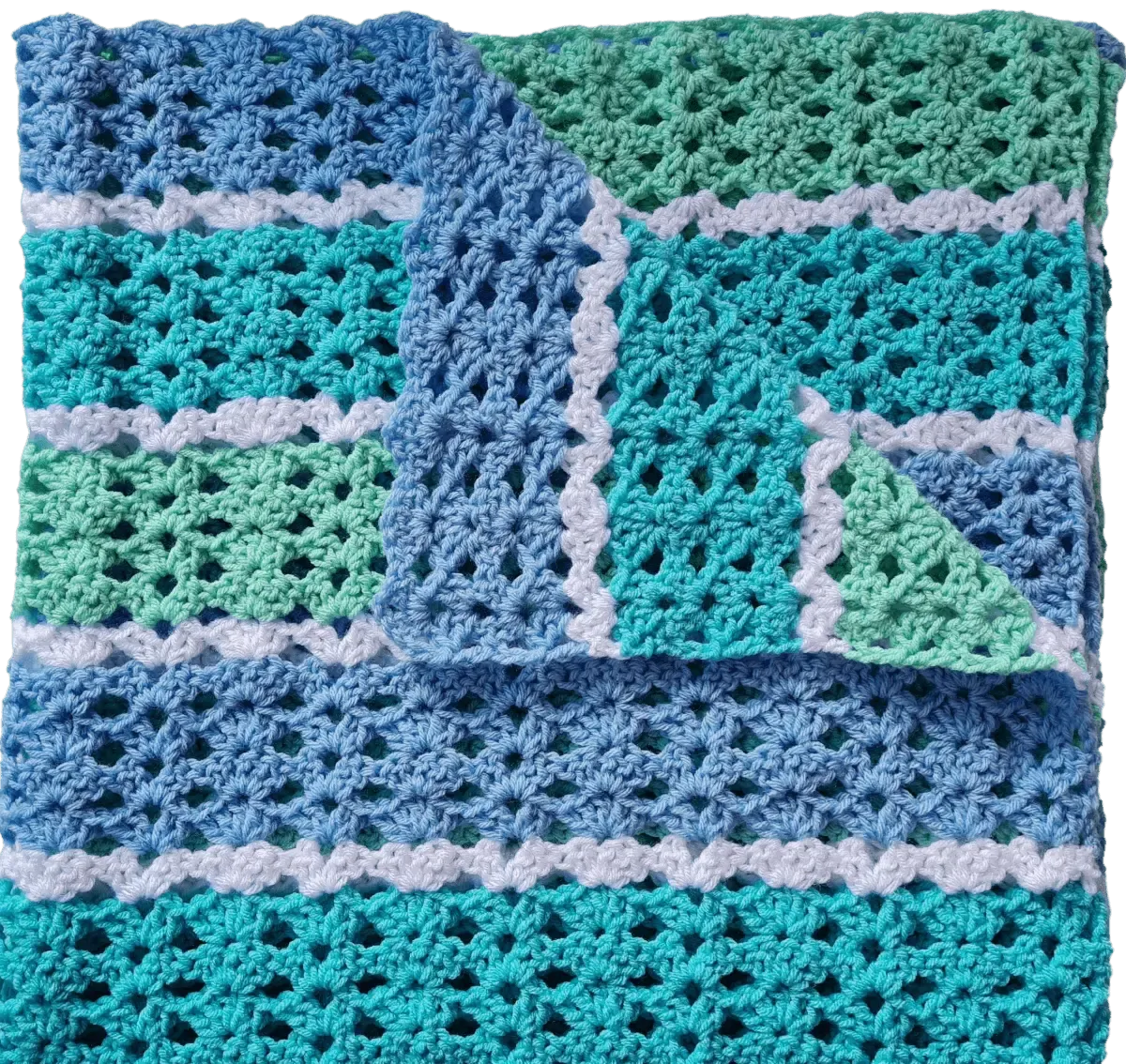 Dirty Granny Easy Crochet Baby Blanket – Cozy Pattern for Beginners