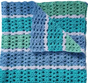 Dirty Granny Easy Crochet Baby Blanket – Cozy Pattern for Beginners