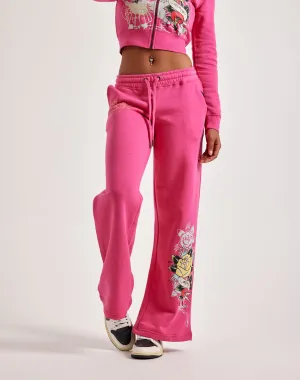 Ed Hardy Love Rose Fleece Pants