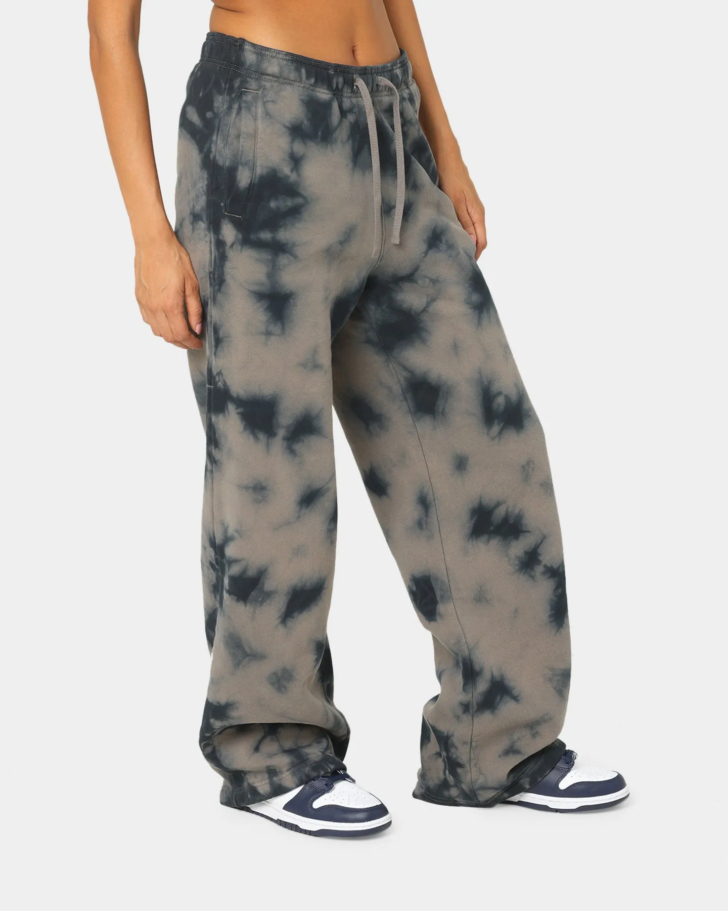 Jordan Women's Heritage Fleece Printed Pants Olive Grey/Black