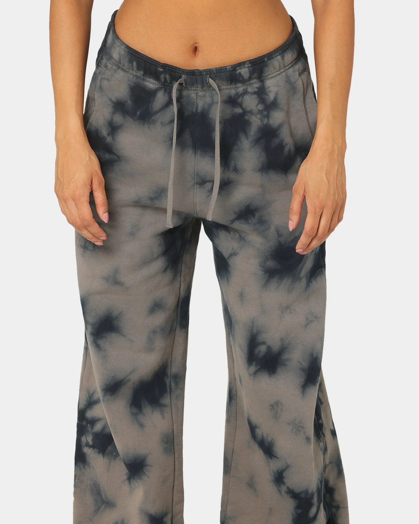 Jordan Women's Heritage Fleece Printed Pants Olive Grey/Black