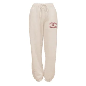 Ladies Indiana Hoosiers Hayley Baggy Fleece Jogger