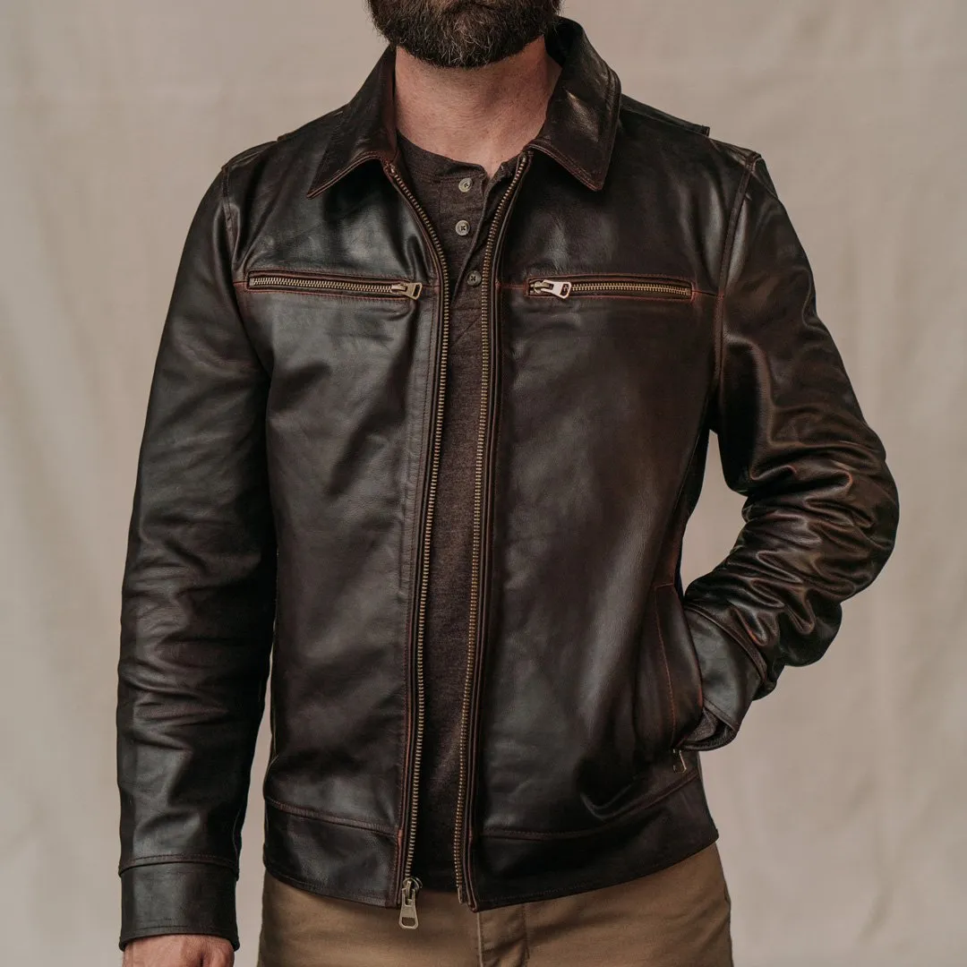 Legacy Leather Jacket | Brown