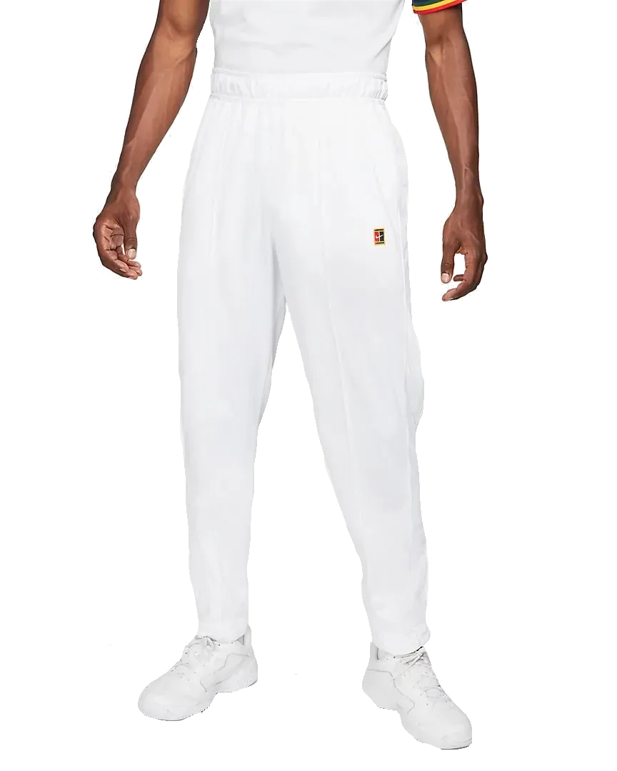 Mens NikeCourt Heritage Suit Pants (White)