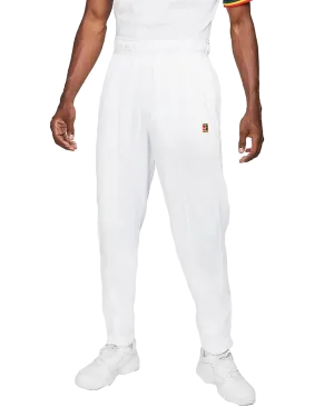 Mens NikeCourt Heritage Suit Pants (White)