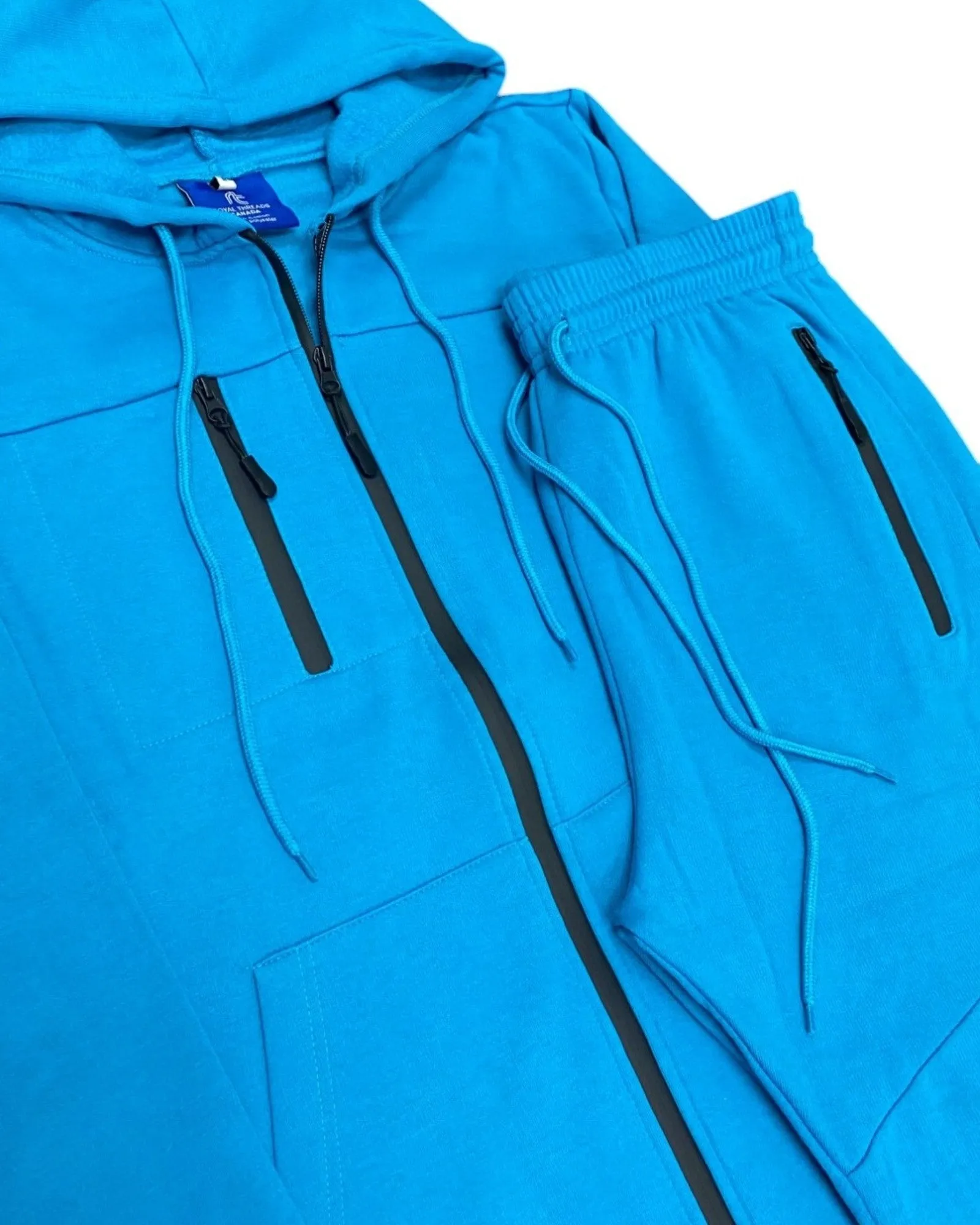 Men's Two Piece Tech Jogger Fleece Sweatsuit