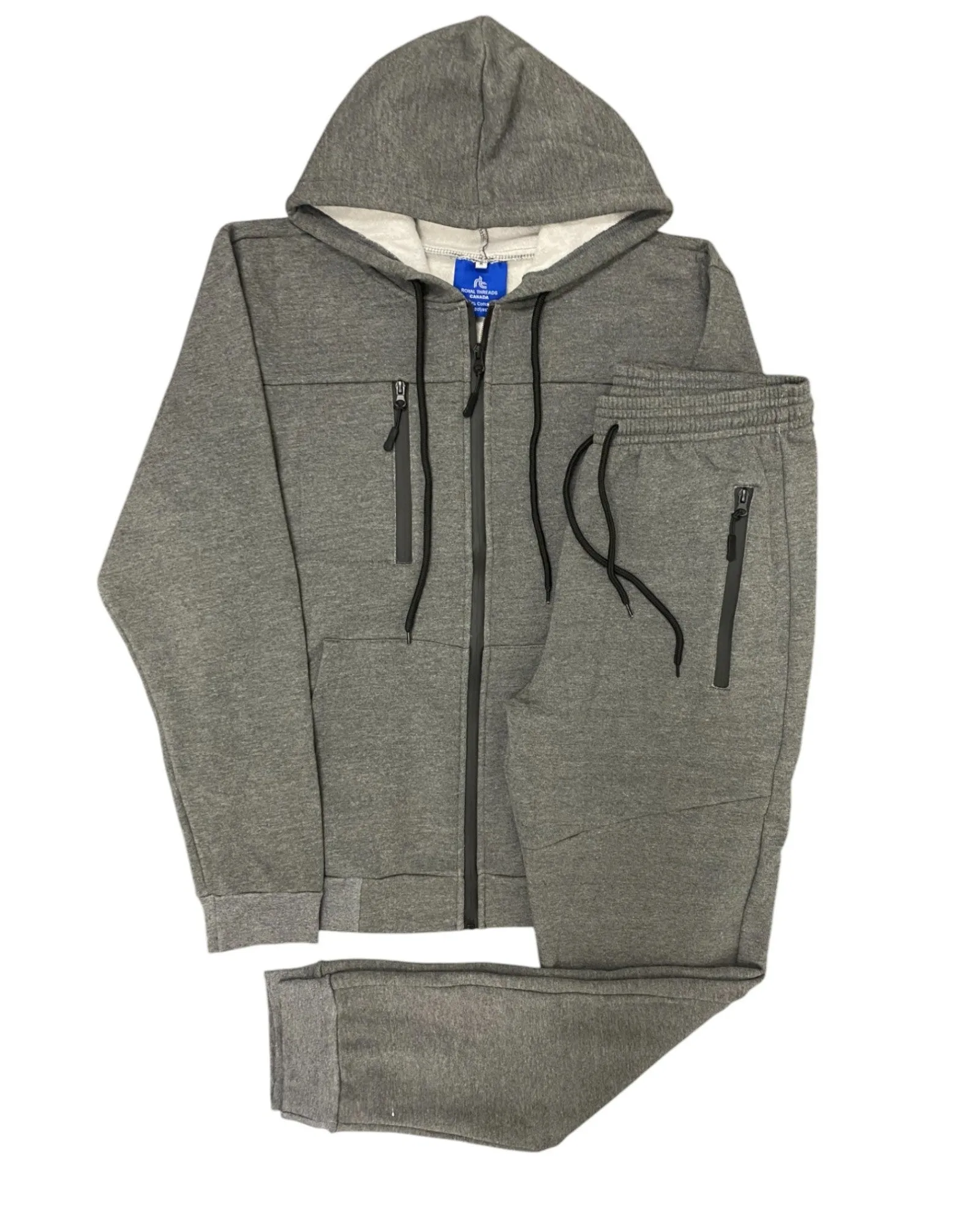 Men's Two Piece Tech Jogger Fleece Sweatsuit