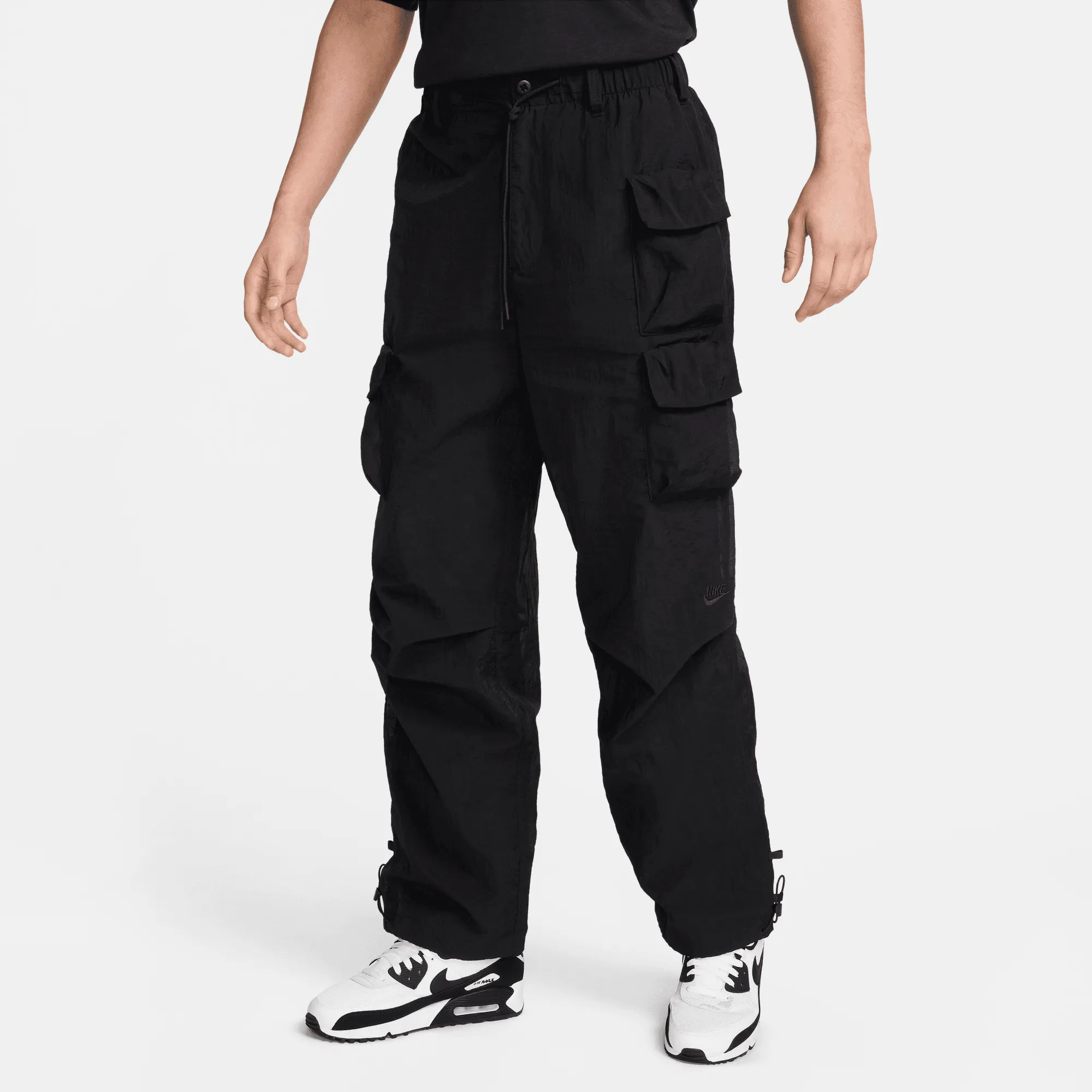 Nike Sportswear Tech Pack Black Woven Lined Pants