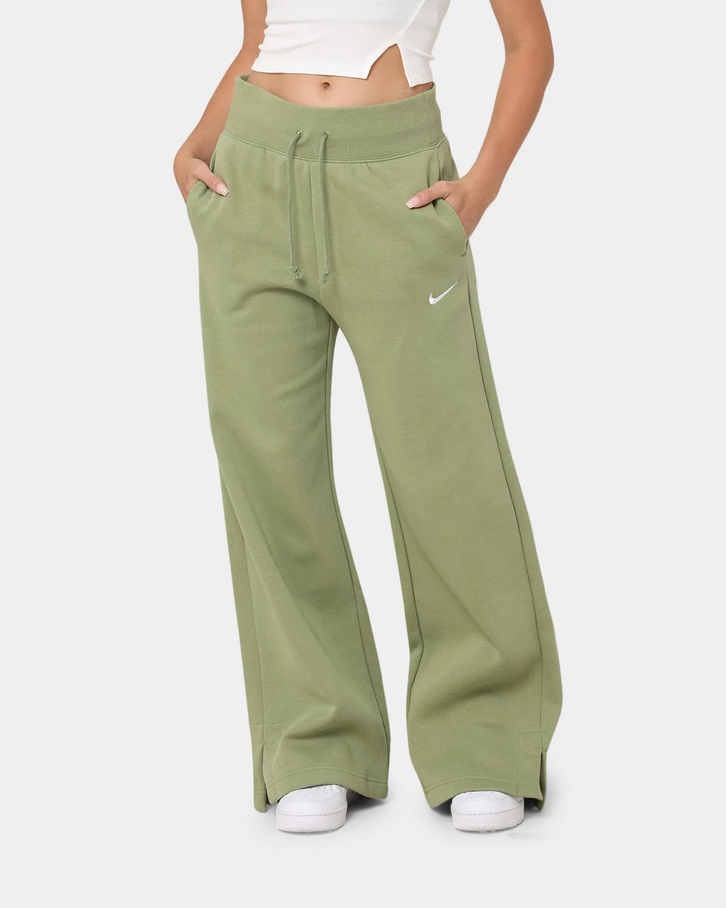 Nike Women's Nike Sportswear Phoenix Fleece High-Waisted Wide-Leg Sweatpants Alligator/Sail