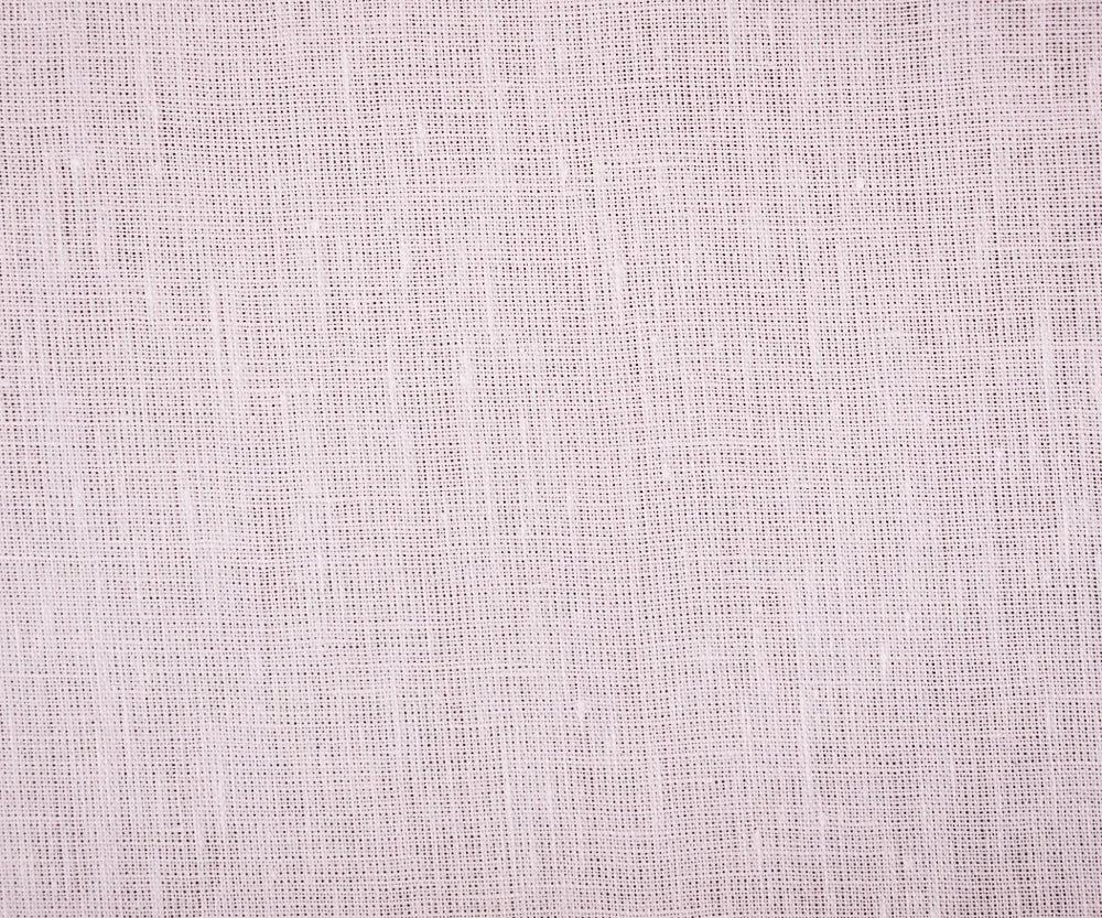 Pastel Pink-White Spence Bryson Texture Slub Irish Linen Chambray Fabric