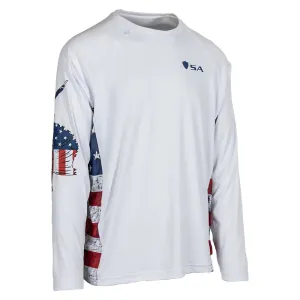 Performance Long Sleeve Shirt  | American Flag | Game On PreOrder