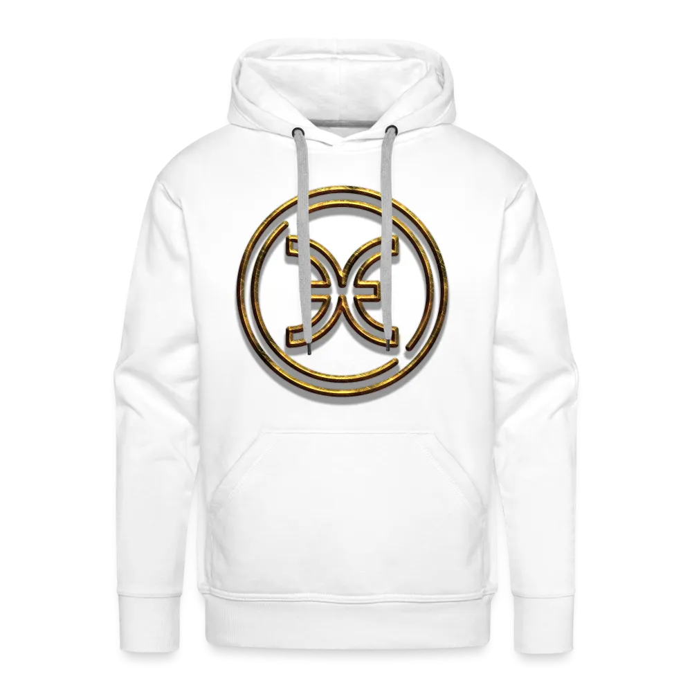 Pisces 3D Gold Men’s Premium Hoodie