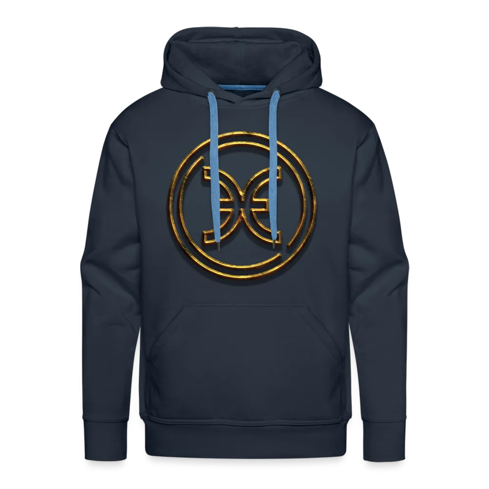 Pisces 3D Gold Men’s Premium Hoodie