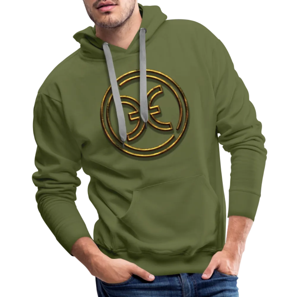 Pisces 3D Gold Men’s Premium Hoodie