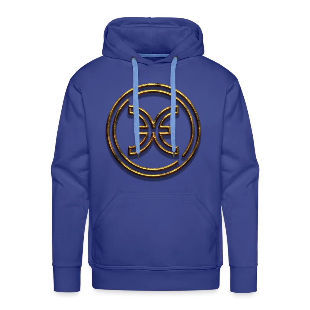 Pisces 3D Gold Men’s Premium Hoodie