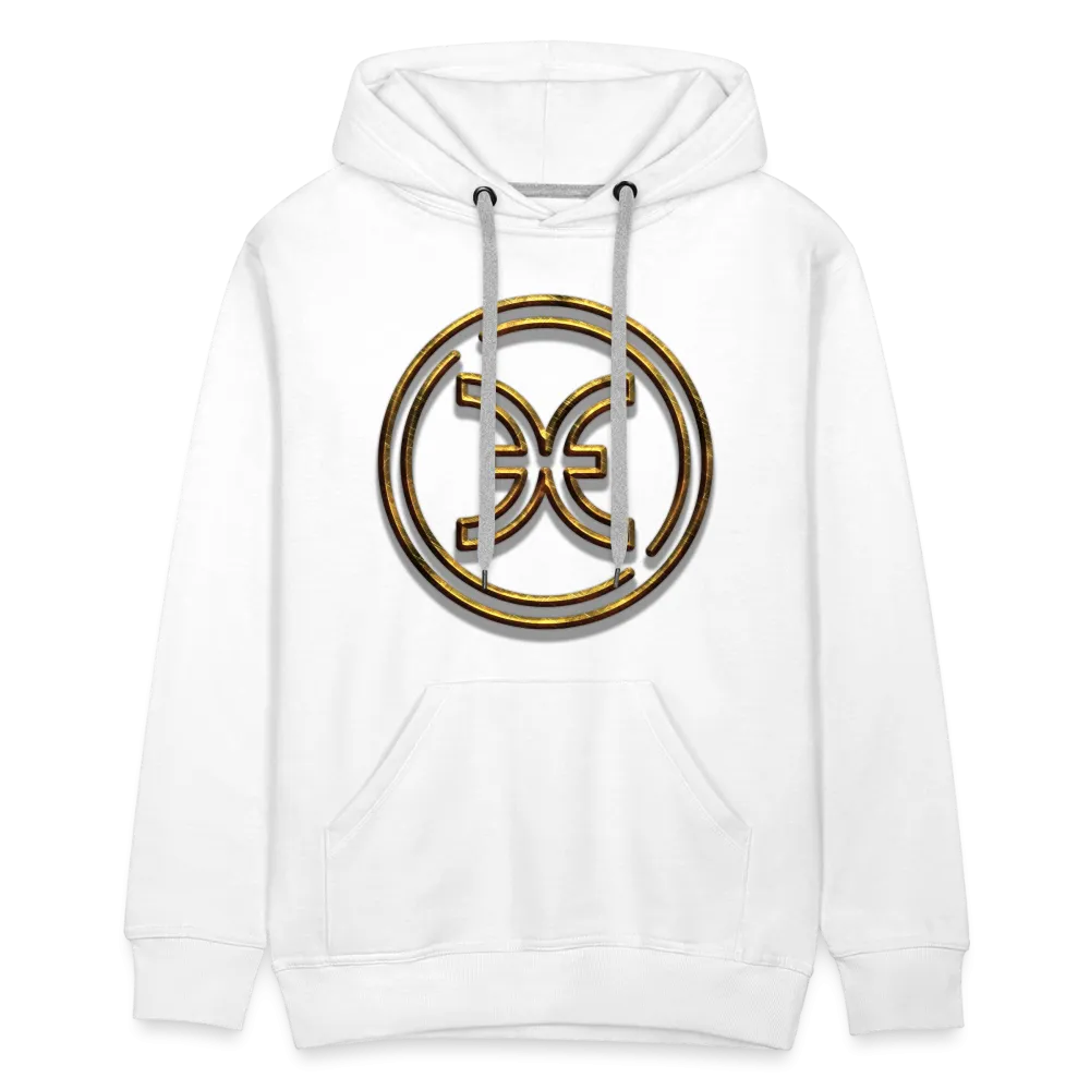 Pisces 3D Gold Men’s Premium Hoodie