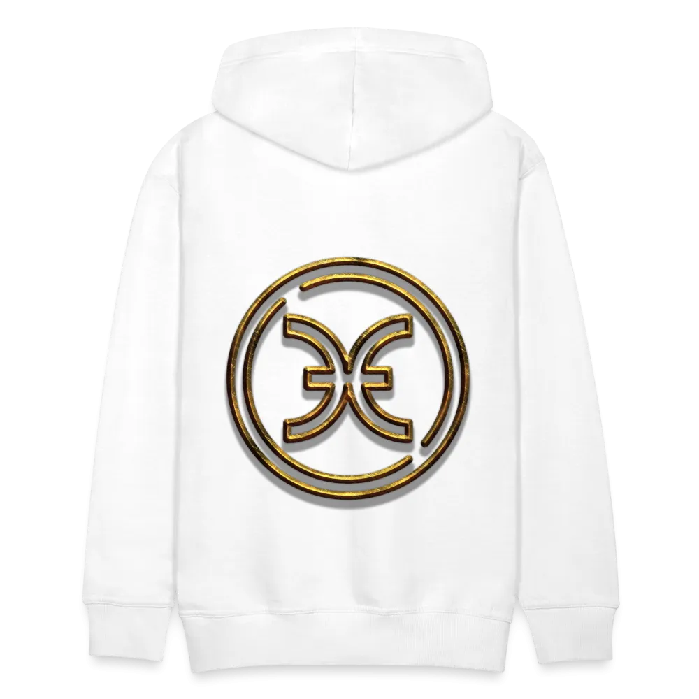 Pisces 3D Gold Men’s Premium Hoodie