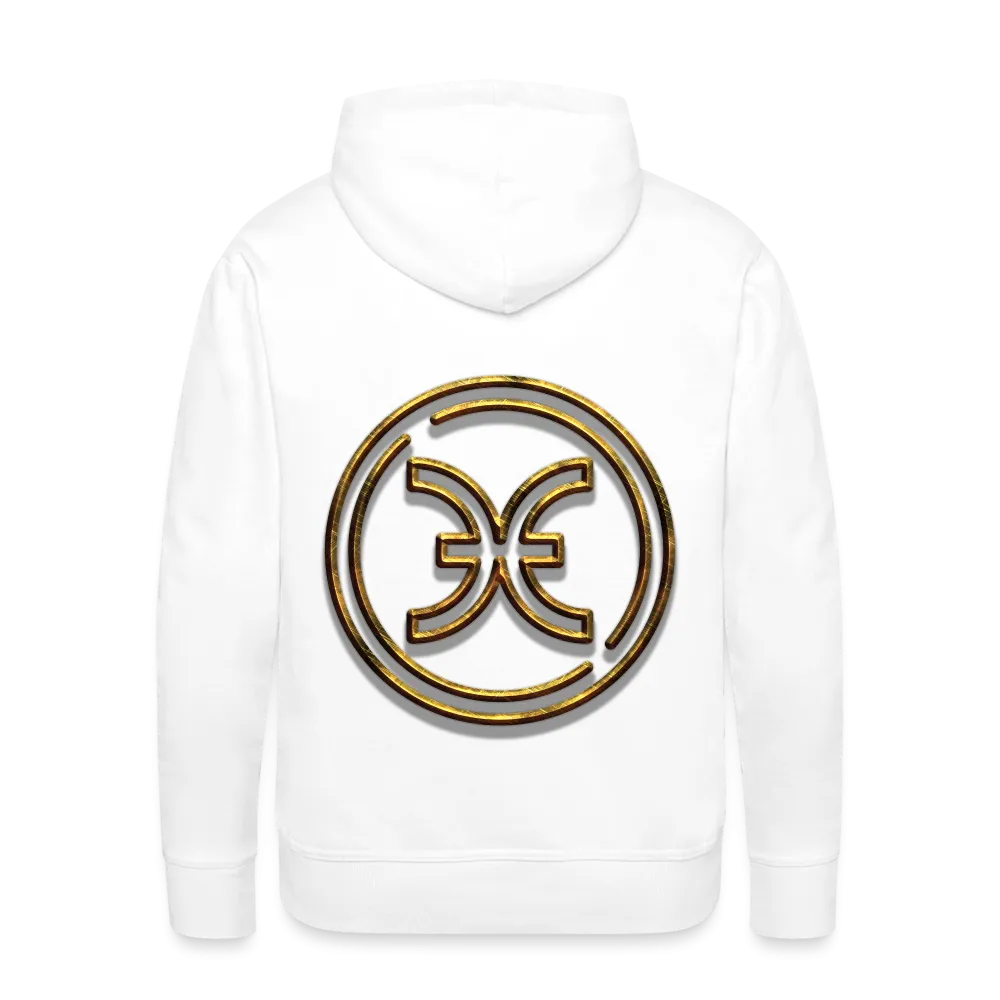 Pisces 3D Gold Men’s Premium Hoodie