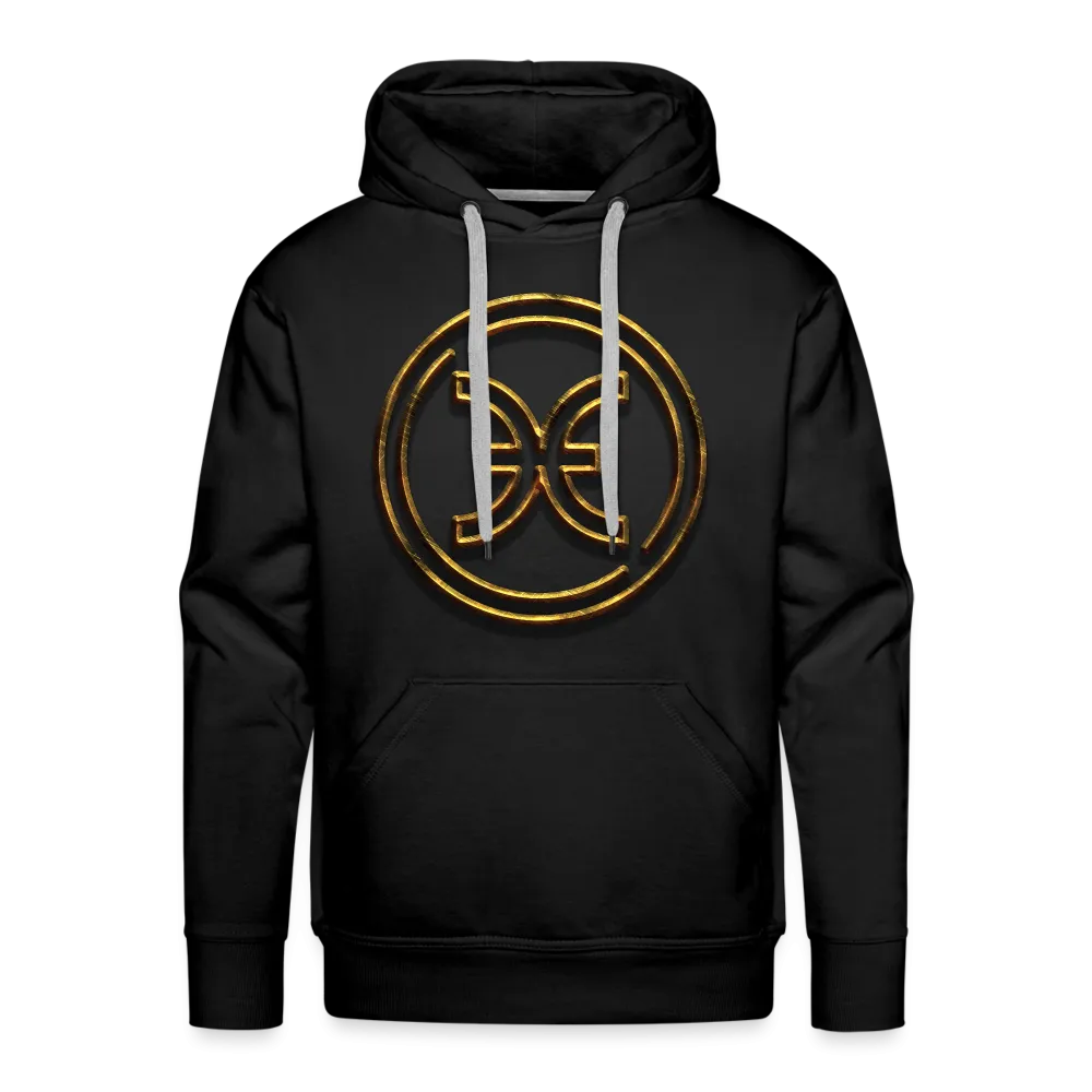 Pisces 3D Gold Men’s Premium Hoodie