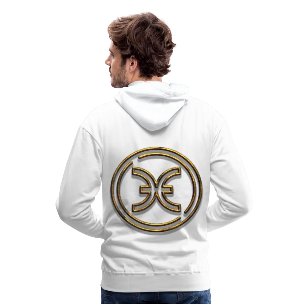 Pisces 3D Gold Men’s Premium Hoodie