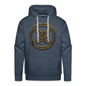 Pisces 3D Gold Men’s Premium Hoodie