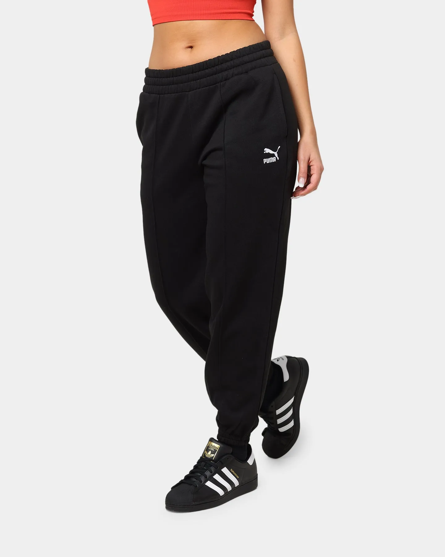 Puma Women's Classic Fleece Sweatpants Puma Black