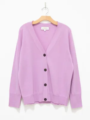 Rall Lambswool Cardigan - Deep Orchid