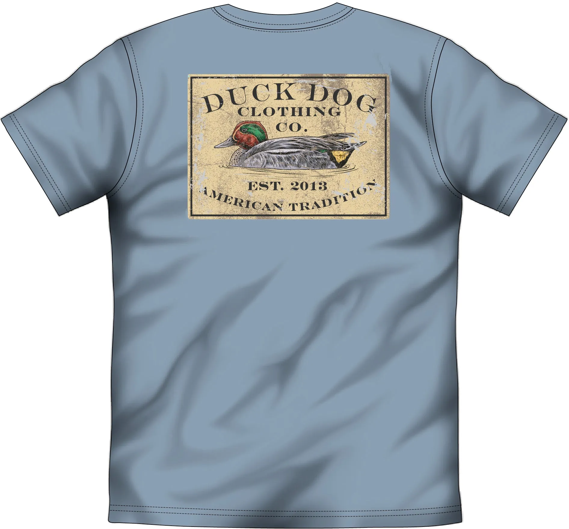 Short Sleeve Pocket T's - GWT (Green Winged Teal)