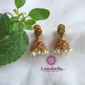 Small Kemp Jhumka Earrings