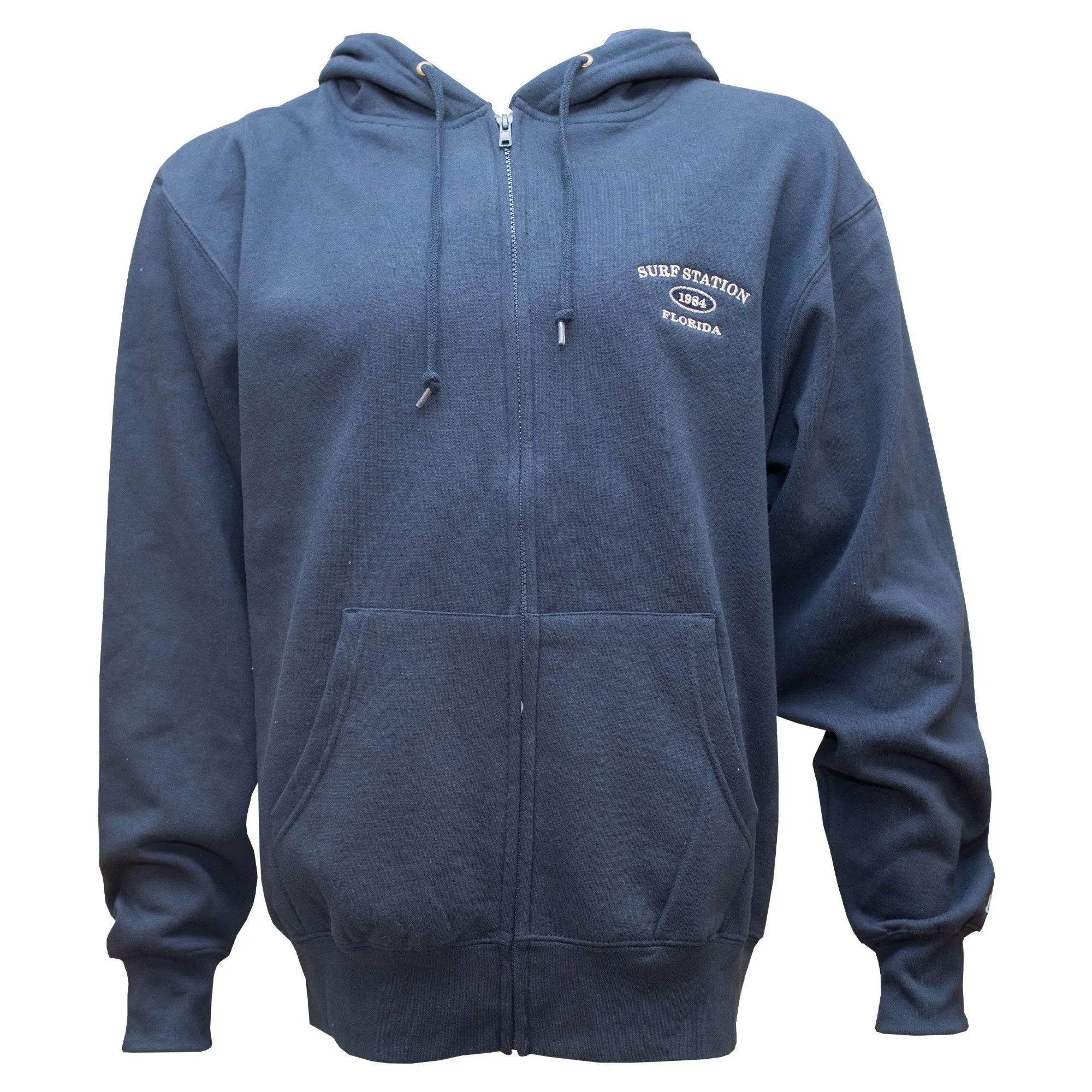 Surf Station Varsity Men's L/S Hoodie - Navy