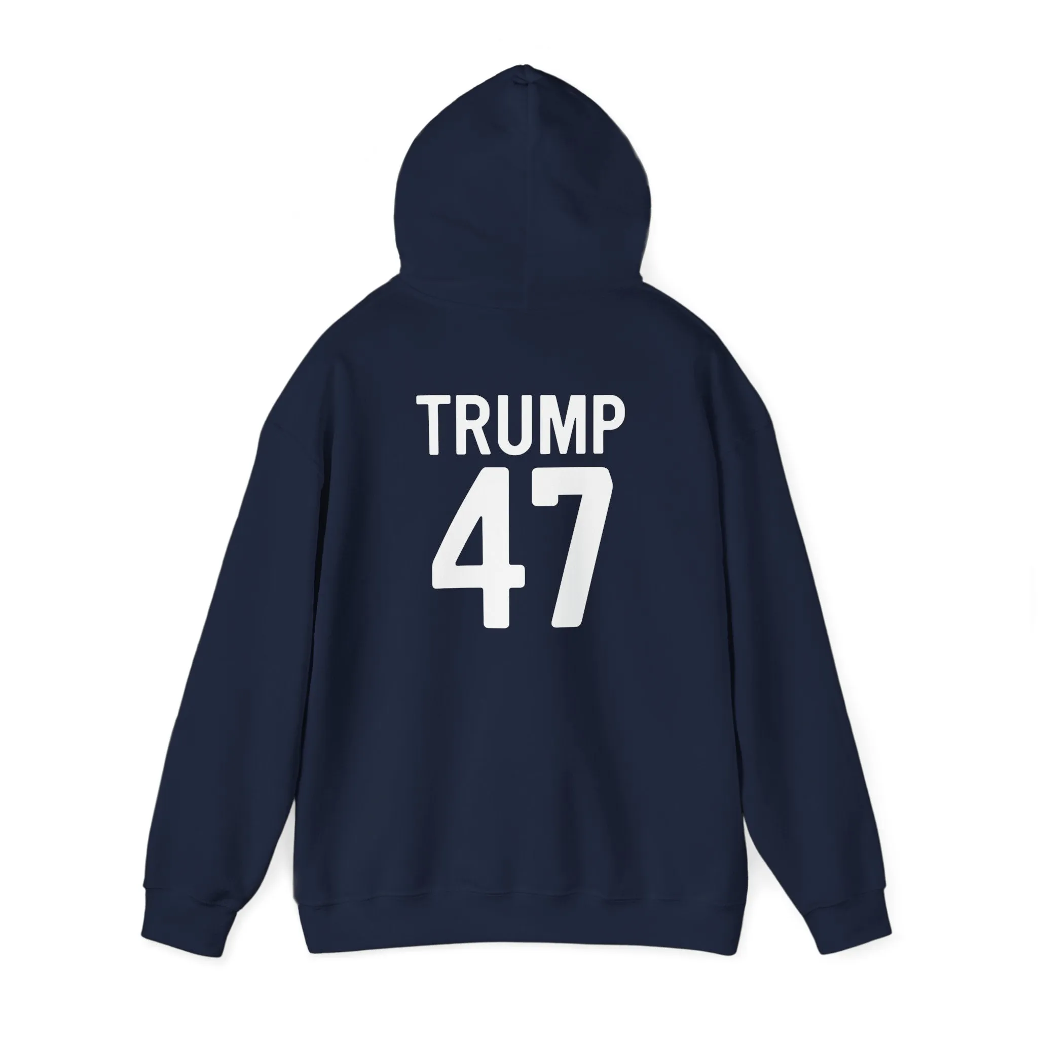 Trump 47 Hoodie 2 Sided Print (Gildan)