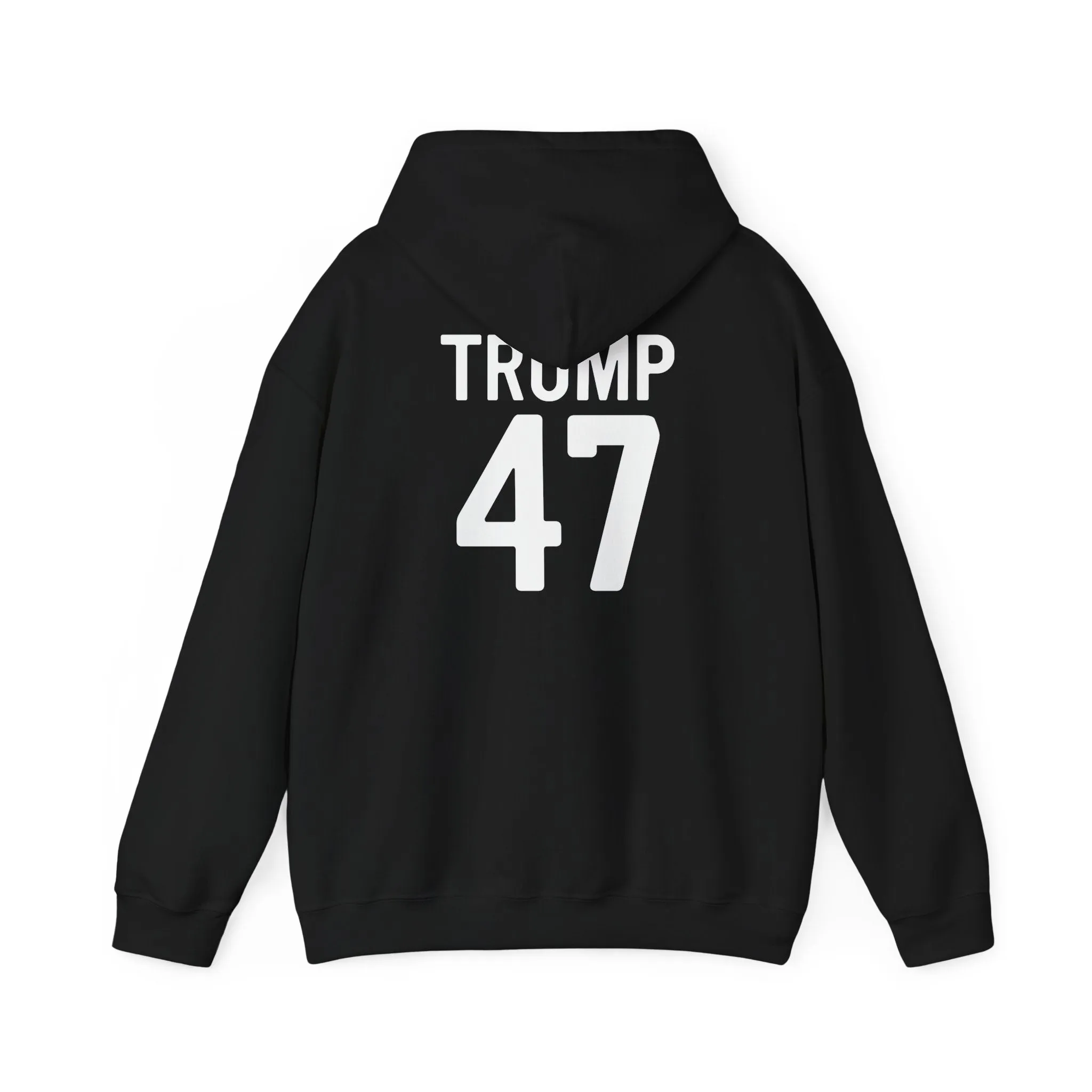 Trump 47 Hoodie 2 Sided Print (Gildan)