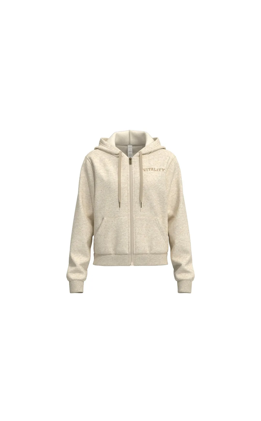 Vitality Cozy Women's Zip - Oat Marl